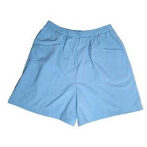 Vintage Sears Classic Elements Woman Chambray Shorts 18W Deadstock NEW